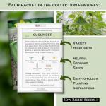 Classic Vegetable Garden Seed Collection - Non-GMO