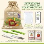 Heirloom Vegetable & Herb Seeds Variety Pack