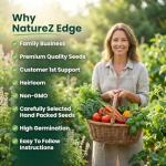 Herb Seeds Variety Kit: Oregano, Cilantro, Basil & More