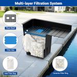 Pond Waterfall Spillway Kit with Pump & Tubing