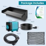 Stainless Steel Pond Waterfall Spillway Kit