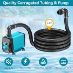 Stainless Steel Pond Waterfall Spillway Kit