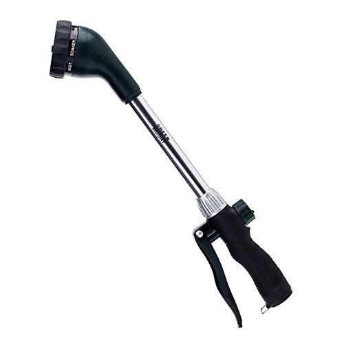 16" GREEN MOUNT Watering Wand with 8 Spray Patterns