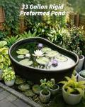 Heavy Duty Preformed Pond Liner with Plant Shelves