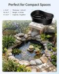 Heavy Duty Preformed Pond Liner with Plant Shelves