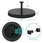 Upgraded Solar Fountain Pump for Bird Baths