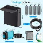 Pond Waterfall Spillway with 660GPH Pump Kit