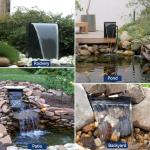 Pond Waterfall Spillway with 660GPH Pump Kit
