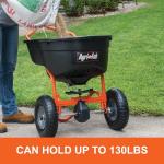 Agri-Fab 130 lb. Push Lawn Broadcast Spreader