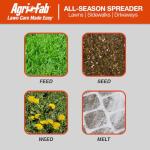 Agri-Fab 130 lb. Push Lawn Broadcast Spreader