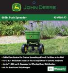 John Deere 60 lb Push Spreader