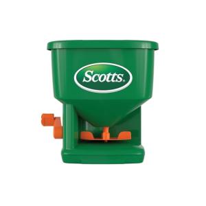 Scotts Hand-Powered Lawn Spreader for Seeds & Fertilizers
