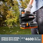 WORX 20V Cordless Lawn Seed Spreader - 6 Speeds