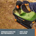 WORX 20V Cordless Lawn Seed Spreader - 6 Speeds