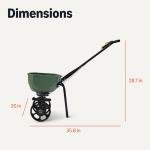 Amazon Basics All-Season Lawn Fertilizer Spreader