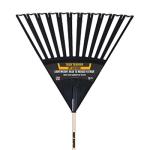 True Temper Clog-Free Poly Leaf Rake, 24-Inch