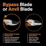 Fiskars Bypass Pruning Shears with Rust-Resistant Blade