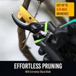 Japanese Steel Pruning Shears for Easy Cutting