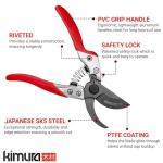 Kimura® 8" Heavy Duty Pruning Shears