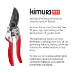 Kimura® 8" Heavy Duty Pruning Shears