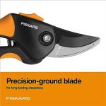 Fiskars Ergonomic Bypass Pruning Shears, 5/8" Cut