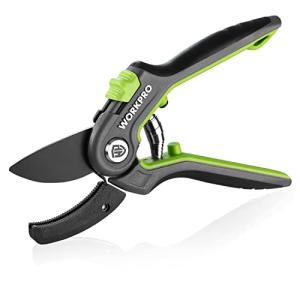 WORKPRO 8” Anvil Pruning Shears for Gardening
