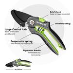 WORKPRO 8” Anvil Pruning Shears for Gardening
