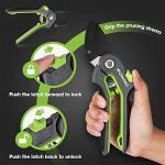 WORKPRO 8” Anvil Pruning Shears for Gardening