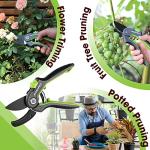WORKPRO 8” Anvil Pruning Shears for Gardening
