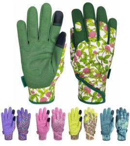 Touch Screen Gardening Gloves for Women - Green