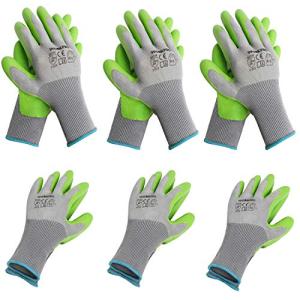 WORKPRO Eco Latex Palm Coated Garden Gloves