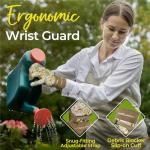 Breathable Leather Gardening Gloves for Women