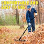 BlumeTrec Heavy Duty Adjustable Bow Rake