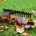 Heavy Duty 5.4FT Bow Rake with Steel Handle