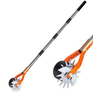 Walensee Manual Wheel Rotary Lawn Edger Tool