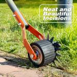 Walensee Manual Wheel Rotary Lawn Edger Tool
