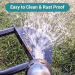 41" Lawn Edger with Steel Blade and Rubber Handle