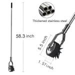 Wheel Rotary Edger with Stainless Steel Handle