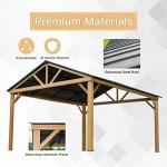 12' x 14' Aluminum Hardtop Patio Gazebo