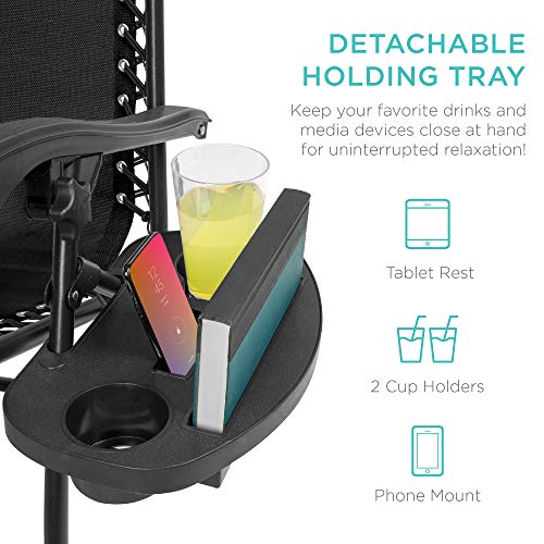 Set of 2 Adjustable Steel Mesh Zero Gravity Chairs