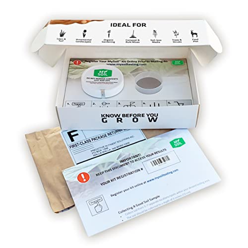 MySoil Soil Test Kit - Grow Thriving Lawn & Garden