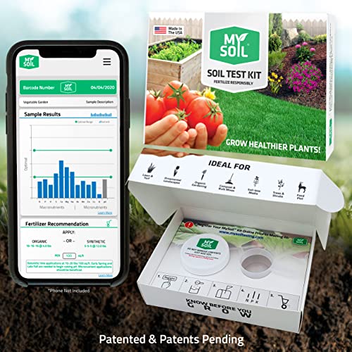 MySoil Soil Test Kit - Grow Thriving Lawn & Garden