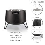 TIKI Social Fire Pit for Outdoor Gatherings