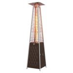 EAST OAK 48,000 BTU Pyramid Patio Heater