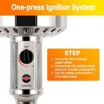 Hykolity 50,000 BTU Patio Heater with Table