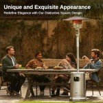 EAST OAK 50,000 BTU Propane Patio Heater