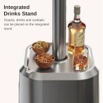 EAST OAK 50,000 BTU Propane Patio Heater