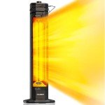 Haimmy 34-Inch Electric Patio Heater, 1500W