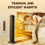 Haimmy 34-Inch Electric Patio Heater, 1500W
