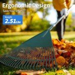 SHANTRA Foldable Leaf Rake for Garden Use